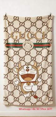 Gucci x Doraemon Year of the Ox Throw blankets Gucci x Doraemon Year of the Ox Throw IMG_2836